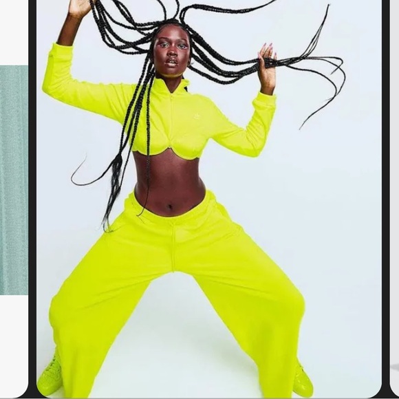 Jeremy Scott x Adidas  cropped track jacket - Picture 1 of 7